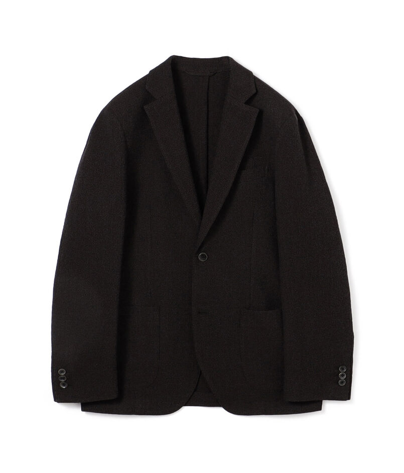 ウールメッシュ シングルブレステッド2Bジャケット