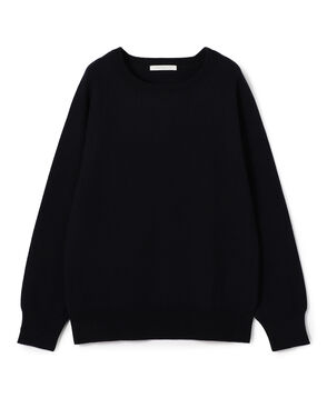 スエットニット クルーネックプルオーバー