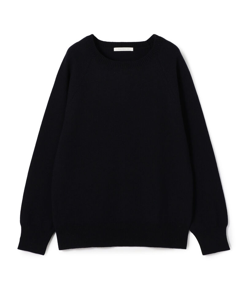 スエットニット クルーネックプルオーバー