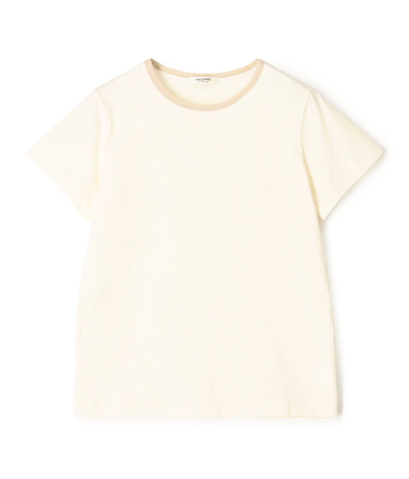【WEB限定】コットンジャージー トリムTシャツ