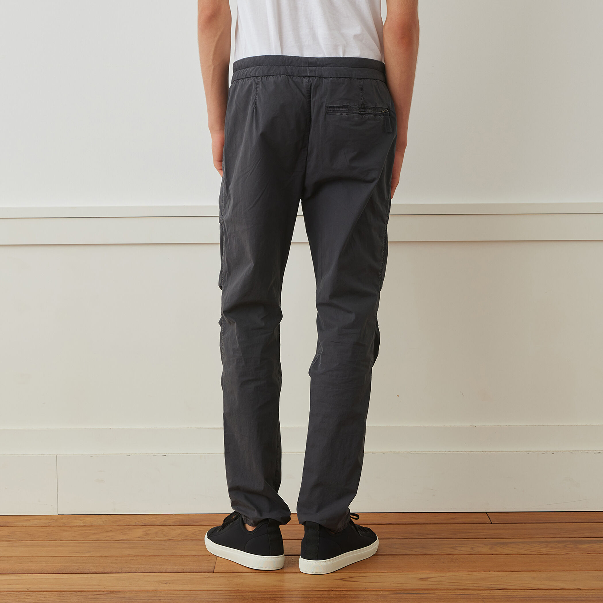 コットンストレッチ ドローストリングパンツ MSPS1333