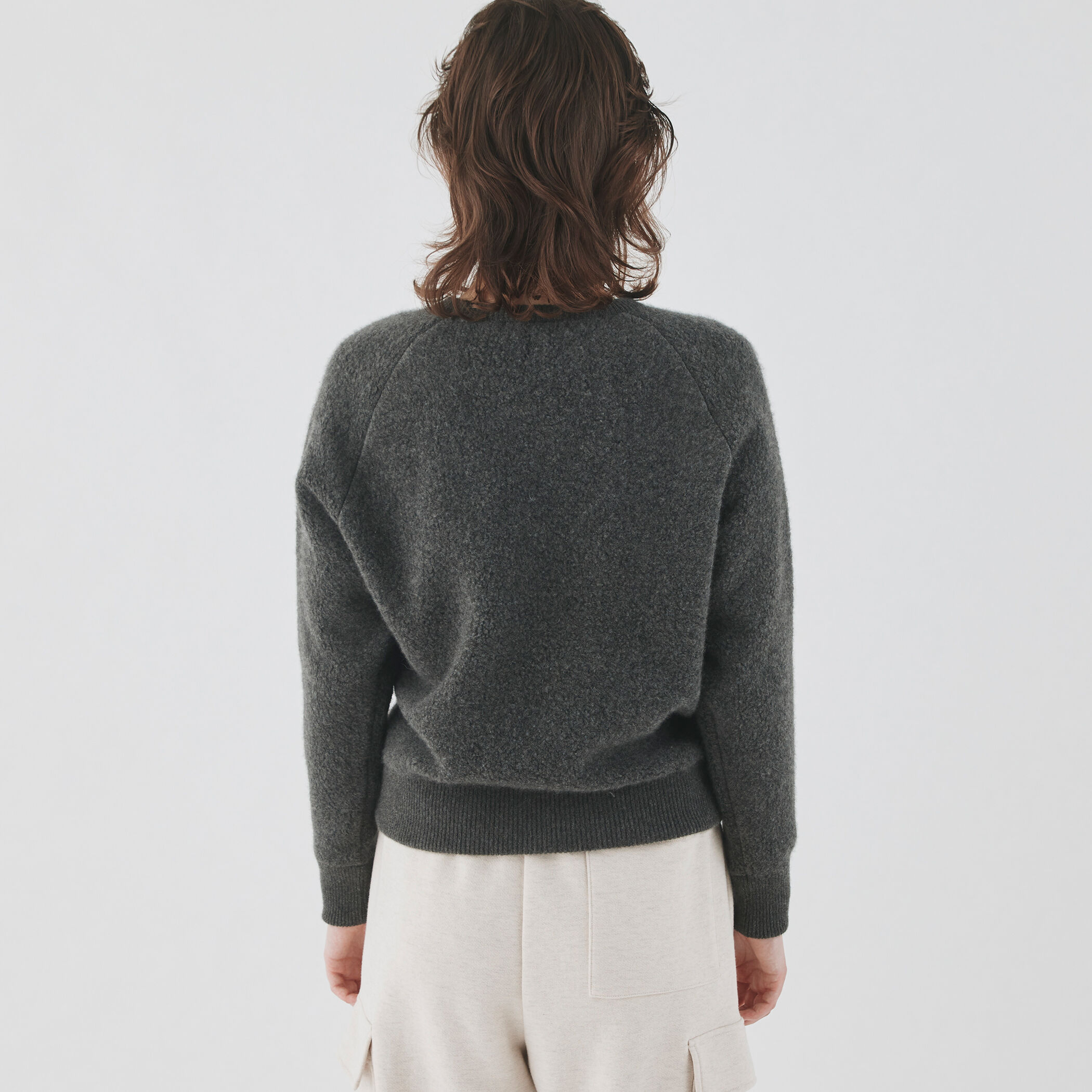 ベビーカシミヤパイル クルーネックプルオーバー｜トゥモローランド