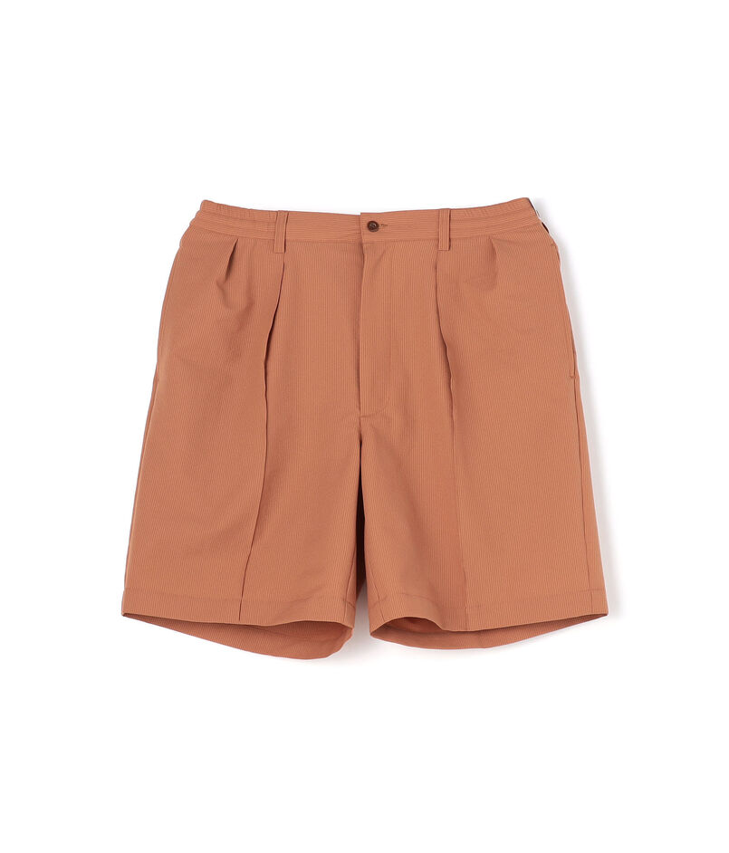 Tangent NEVILL SHORTS ポリエステル シアサッカー 2プリーツイージーショーツ