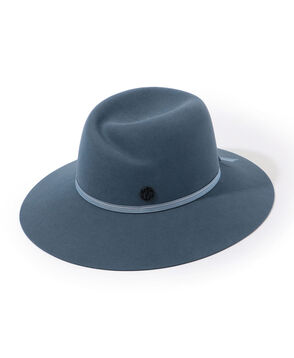 MAISON MICHEL virginie silk ribbon hat