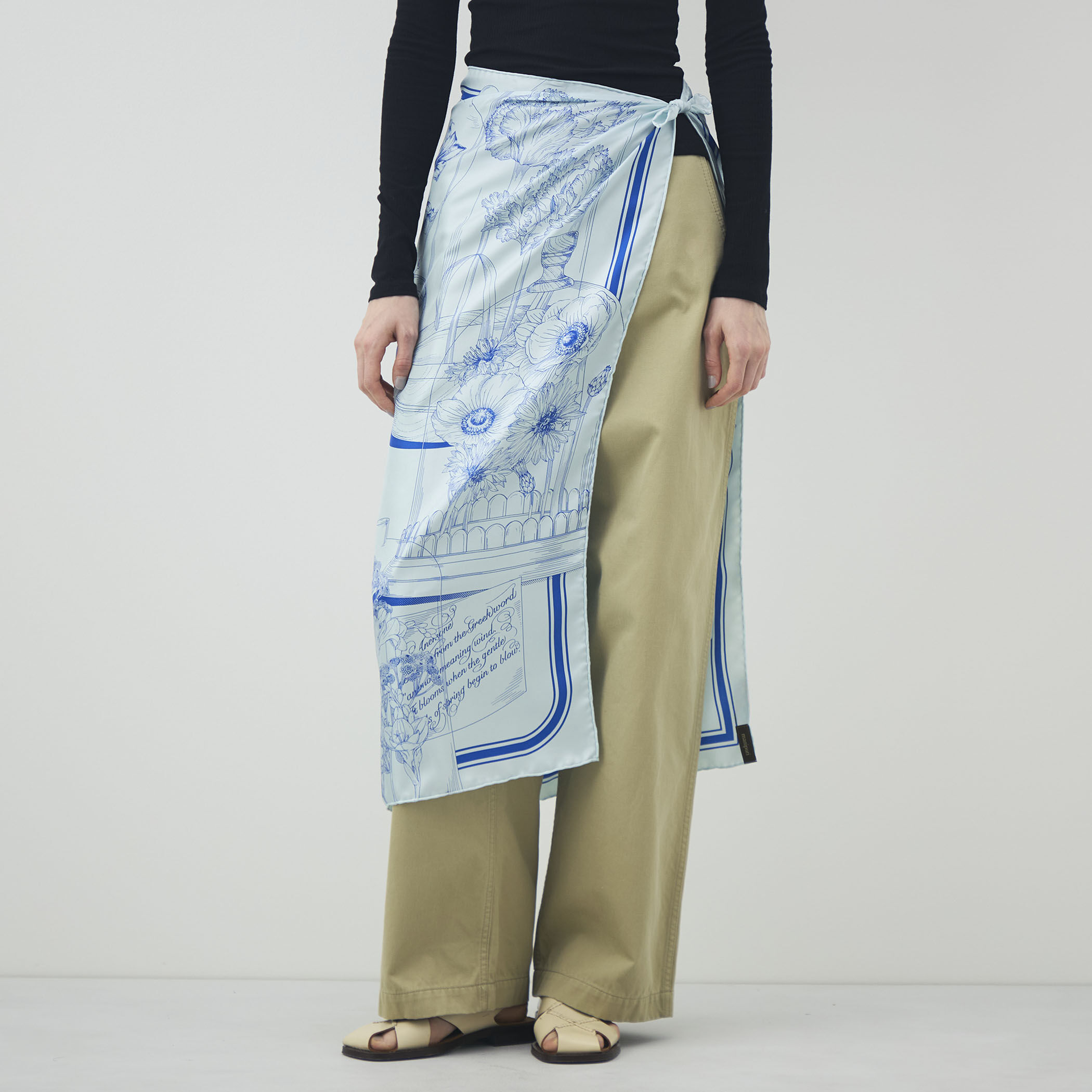 manipuri DOME FLOWER シルクスカーフ｜トゥモローランド 公式サイト