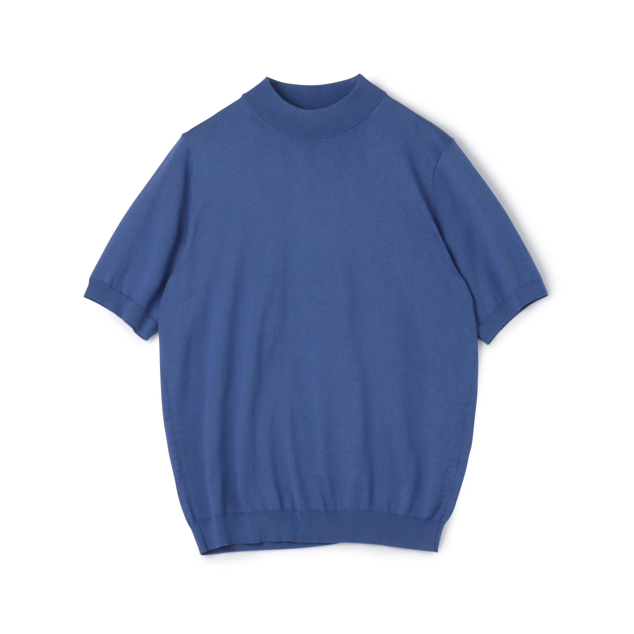 TOMORROWLAND tricot シルクコットン モックネックプルオーバーニット