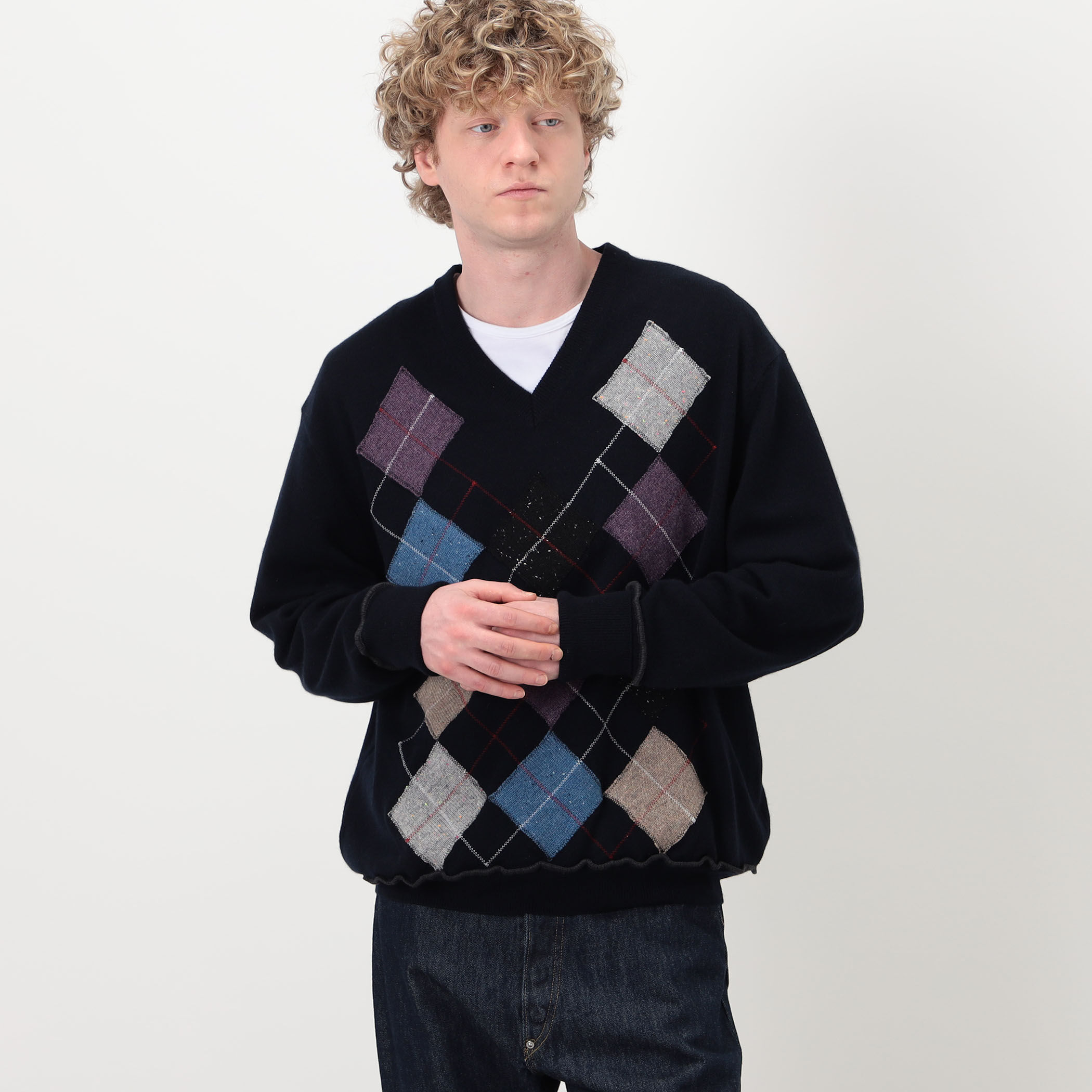 MAATEE&SONS カシミヤ Vネックプルオーバーニット｜トゥモローランド
