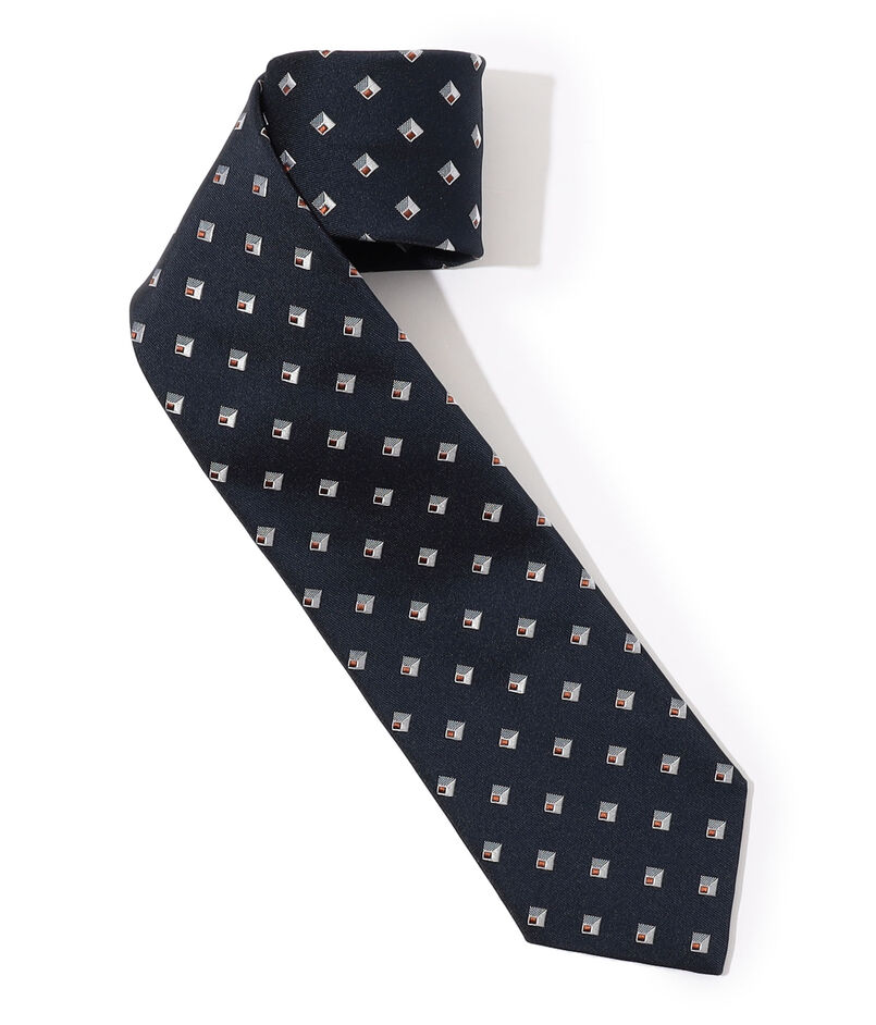 STEFANO BIGI シルク 小紋柄ネクタイ