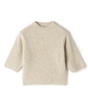 ルレックスシェニール ハーフスリーブプルオーバー