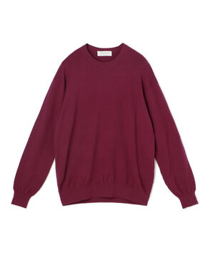 TOMORROWLAND tricot コットンカシミヤ クルーネックプルオーバー