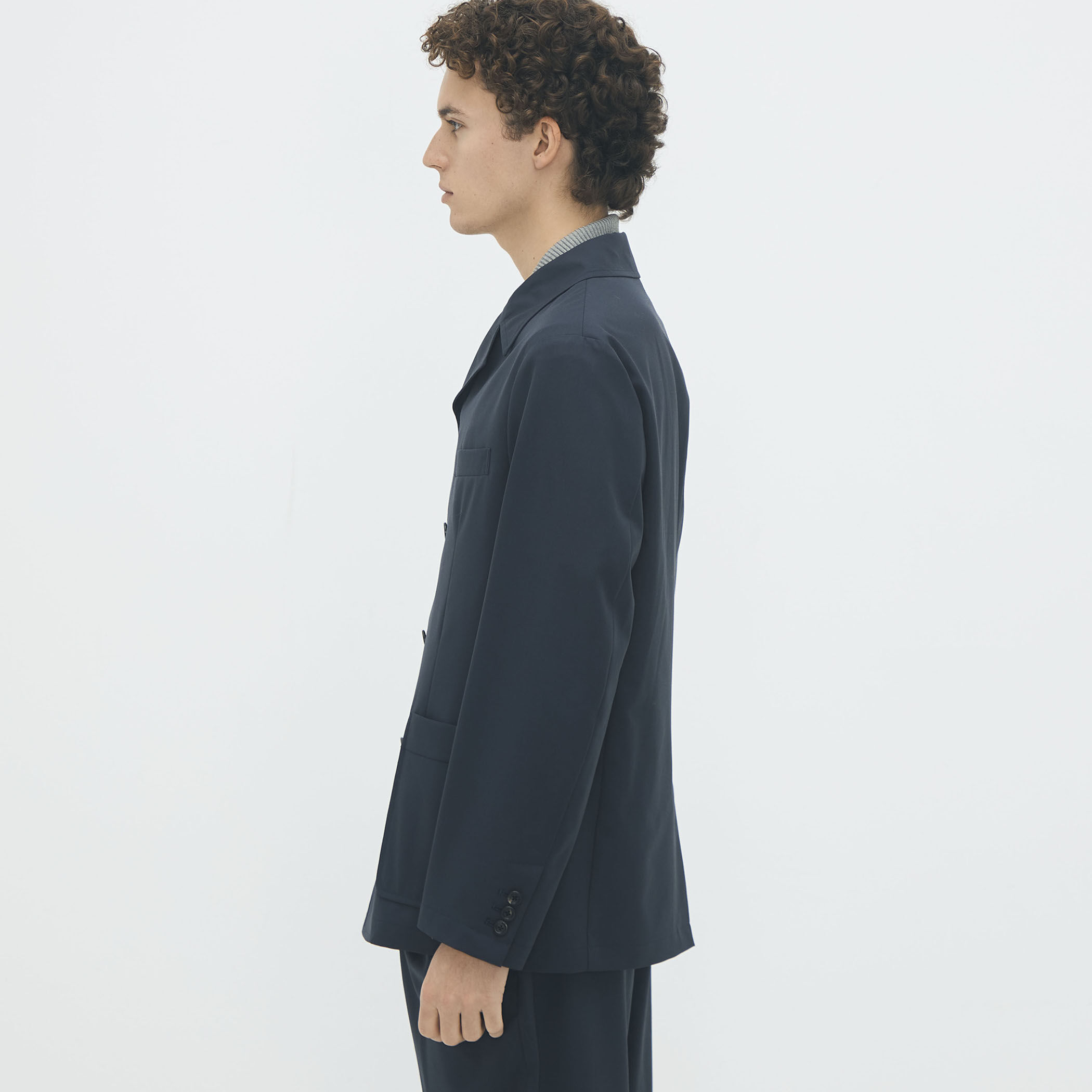 ウールタイプライター 4Bテーラードジャケット｜トゥモローランド 公式通販