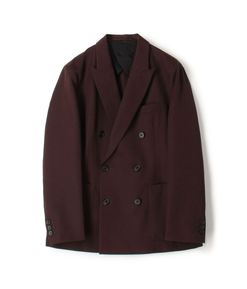 CABaN ライトウールギャバジン ダブルブレストジャケット