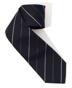 TOMORROWLAND シルクジャガード レジメンタルストライプネクタイ