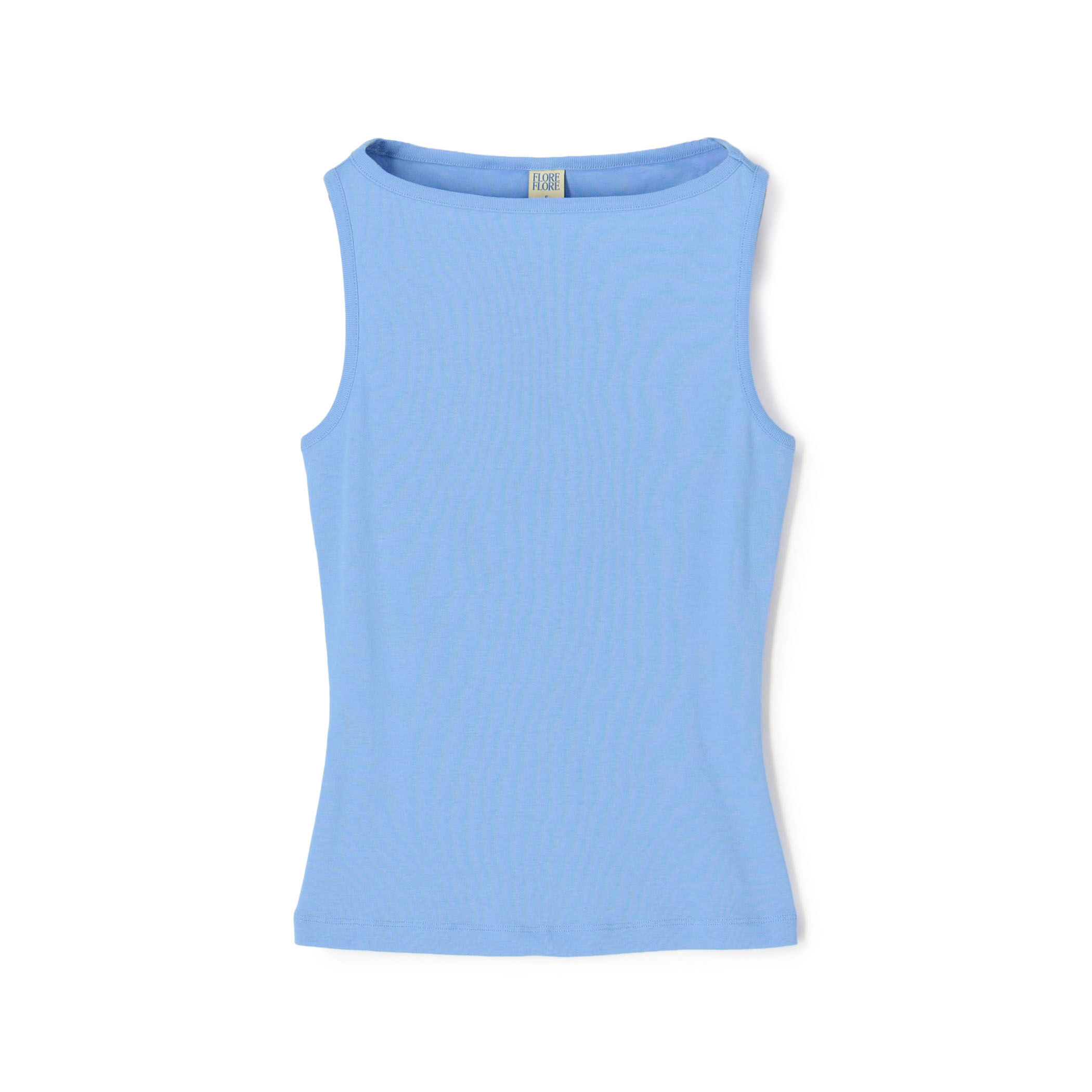 FLORE FLORE TIMMI TANK ボートネック タンクトップ｜トゥモローランド