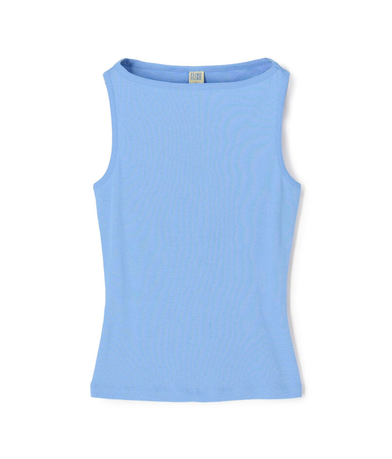 FLORE FLORE TIMMI TANK ボートネック タンクトップ