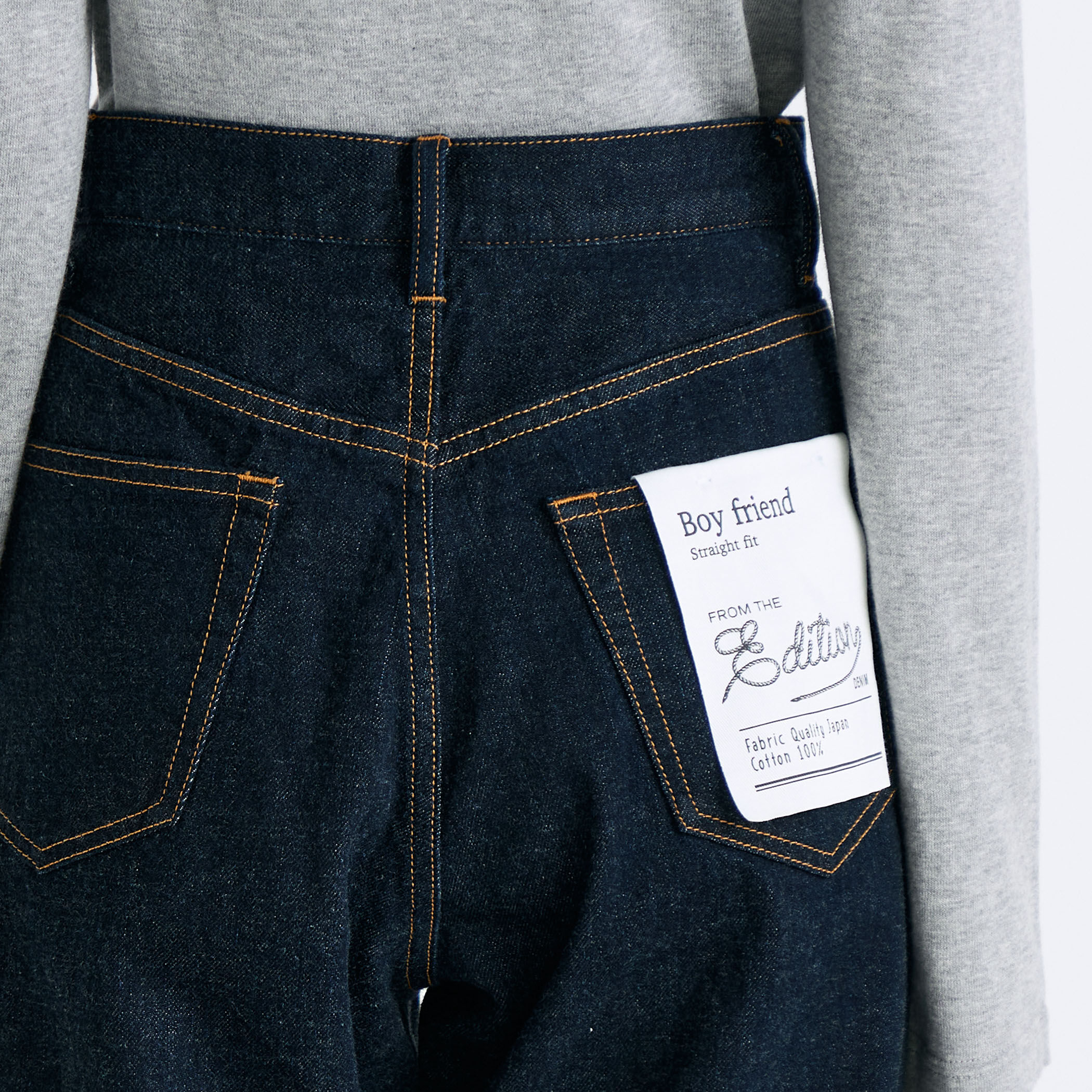 ワンウオッシュエッセンシャルデニム ストレートパンツ