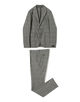 【別注】TAGLIATORE ウールサキソニーチェック シングルブレステッド2Bスーツ