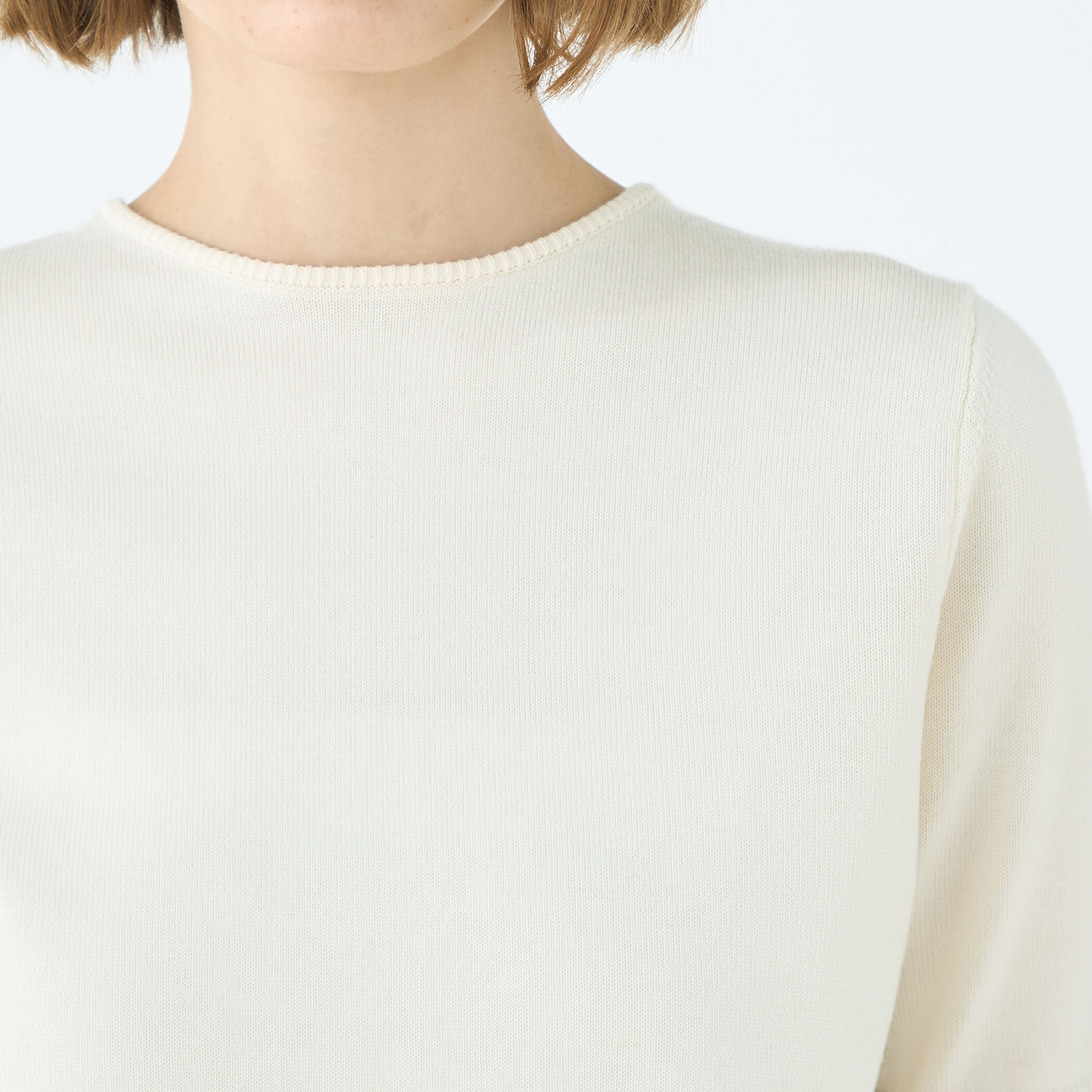 パールコンビ バックシャンハーフスリーブプルオーバー