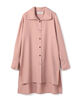 CABaN ウールツイル ハイネックロングシャツ