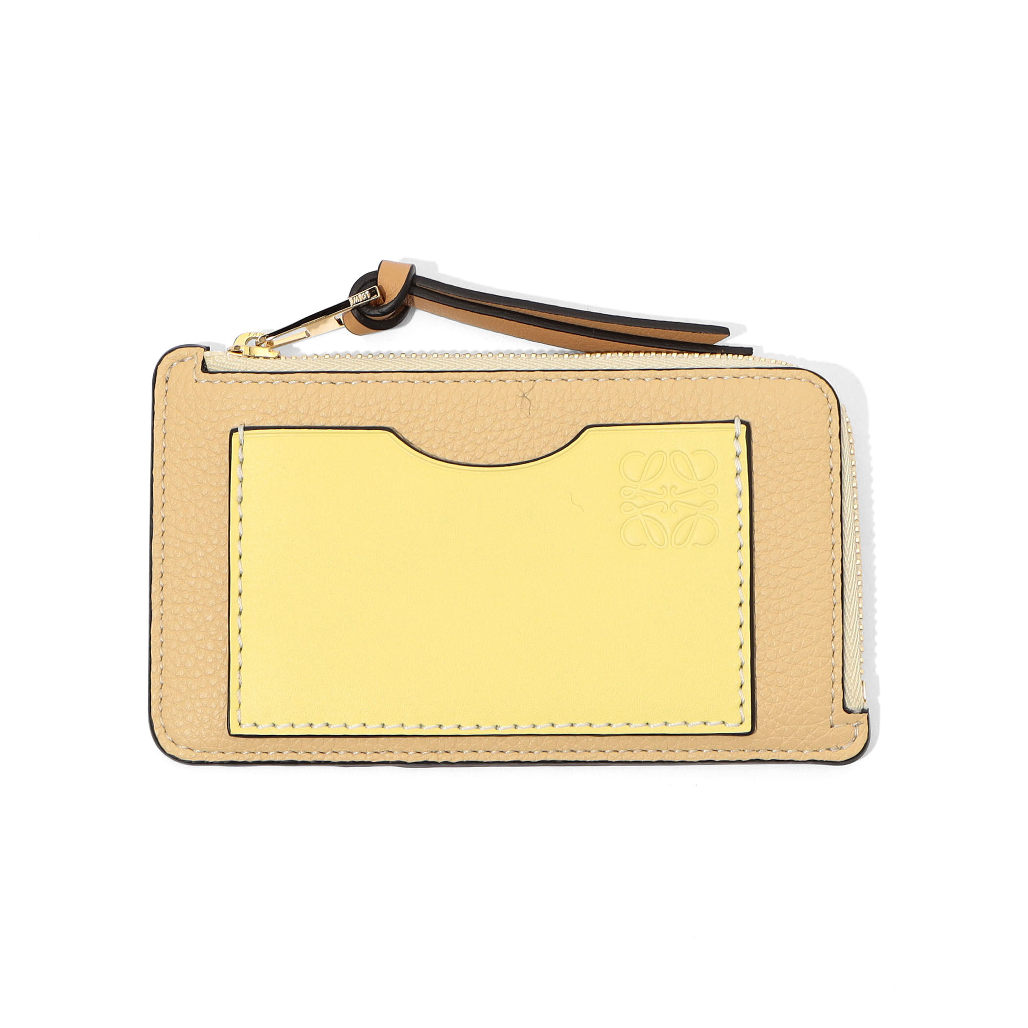 LOEWE LOEWE コインカードホルダー ライトキャメル コインカード 