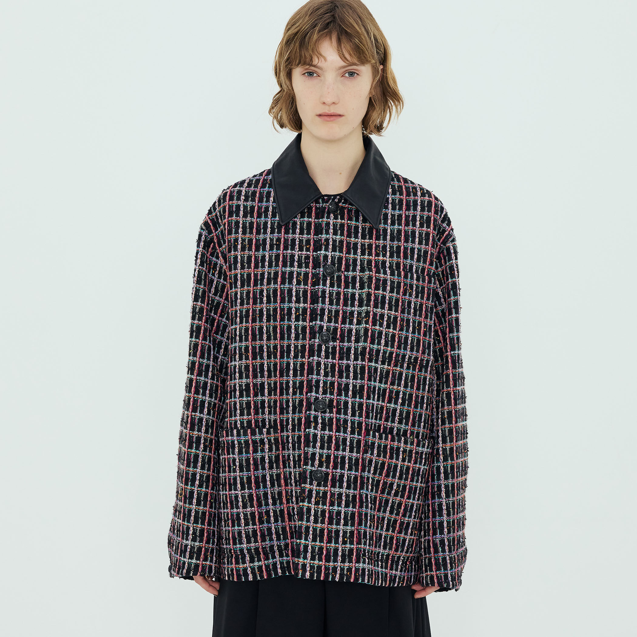 ミックスツイード カバーオール｜トゥモローランド 公式通販