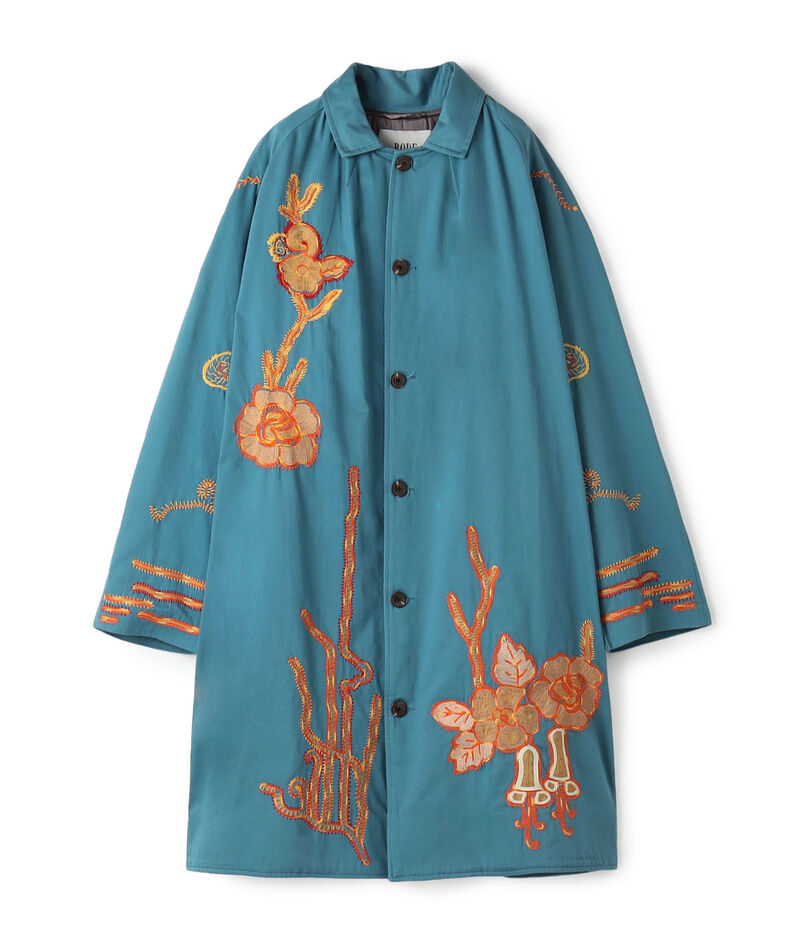 BODE BELL FLOWER COAT エンブロイダリーコート