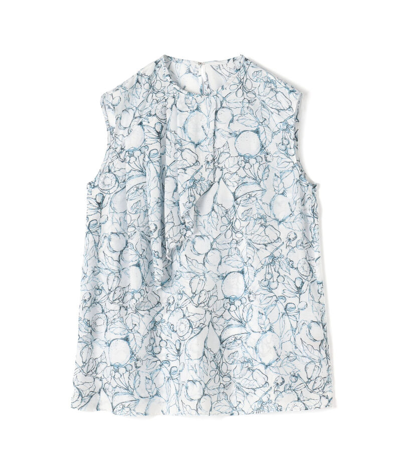 レモンスケッチ タックフレアブラウス