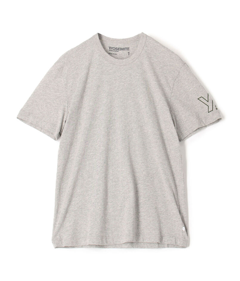 YOSEMITEロゴプリント クルーネックTシャツ MHE3311AK
