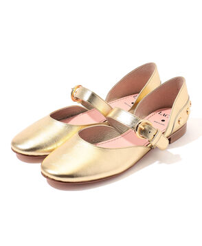 LACADE MISAKI ストラップバレエシューズ