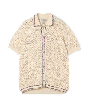 【別注】Raffa Molina コットン ニットシャツ