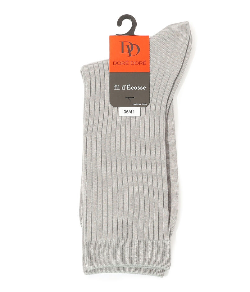 DORE DORE COTTON RIB ソックス