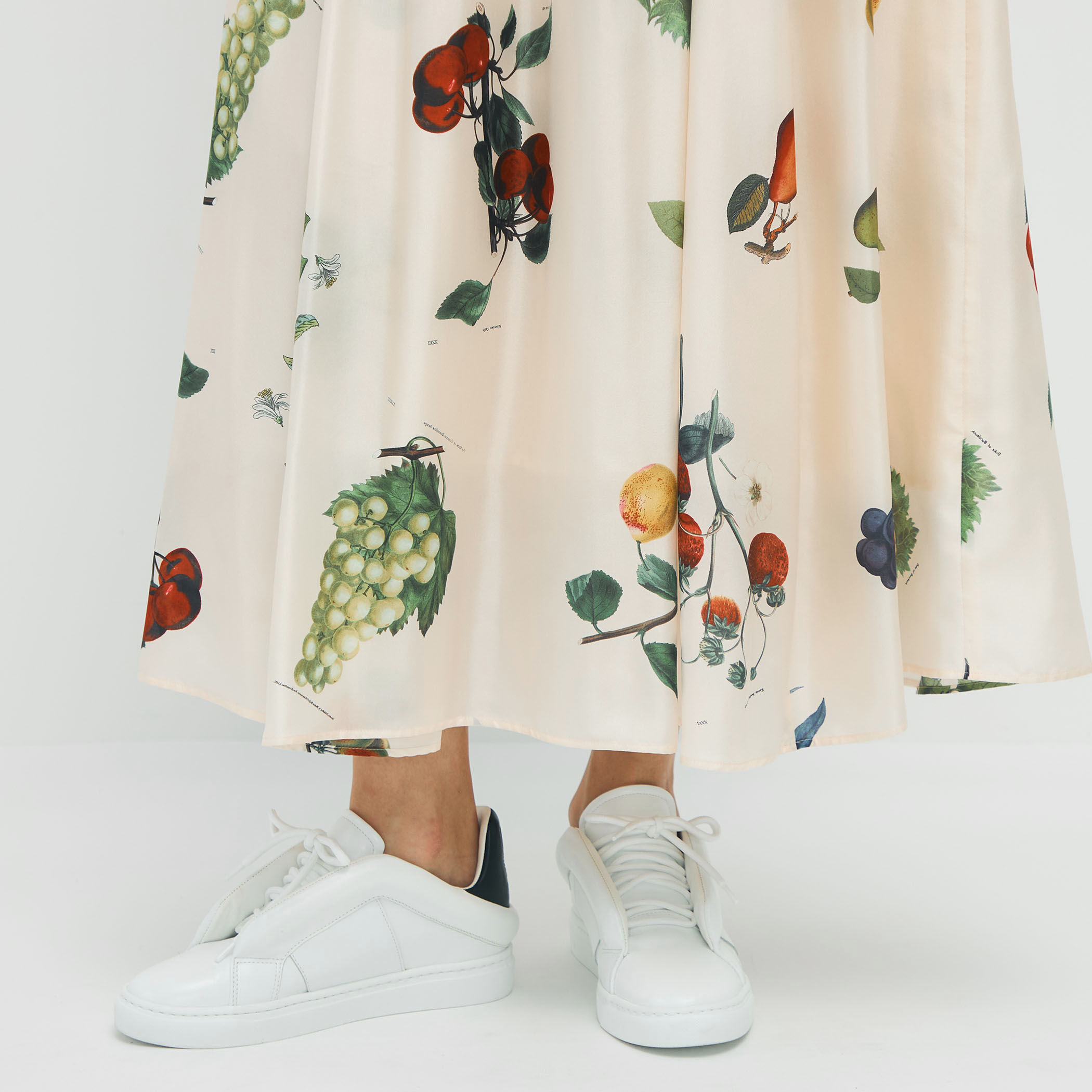 シルク HARVEST ロングスカート｜トゥモローランド 公式通販
