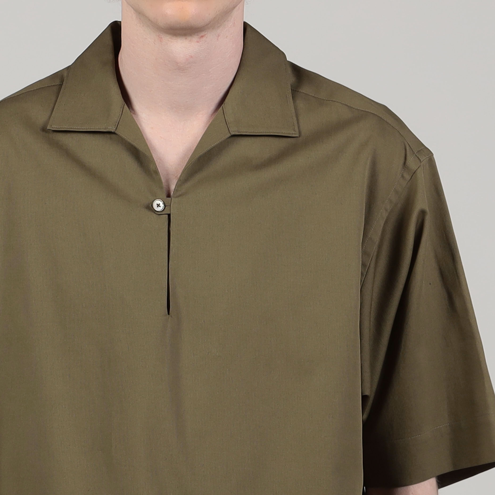 コットンピケ カプリシャツ｜トゥモローランド 公式通販