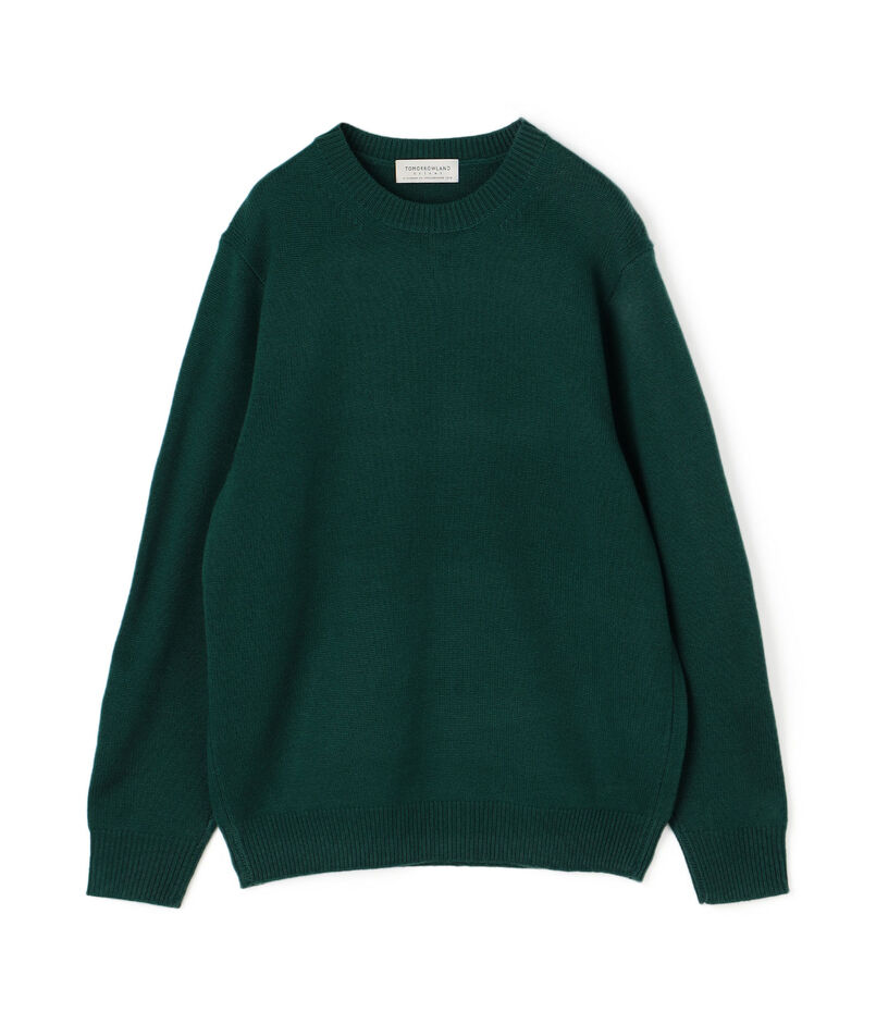 ■■■TOMORROWLAND TRICOT スーパーファインラムウール クルーネックプルオーバー