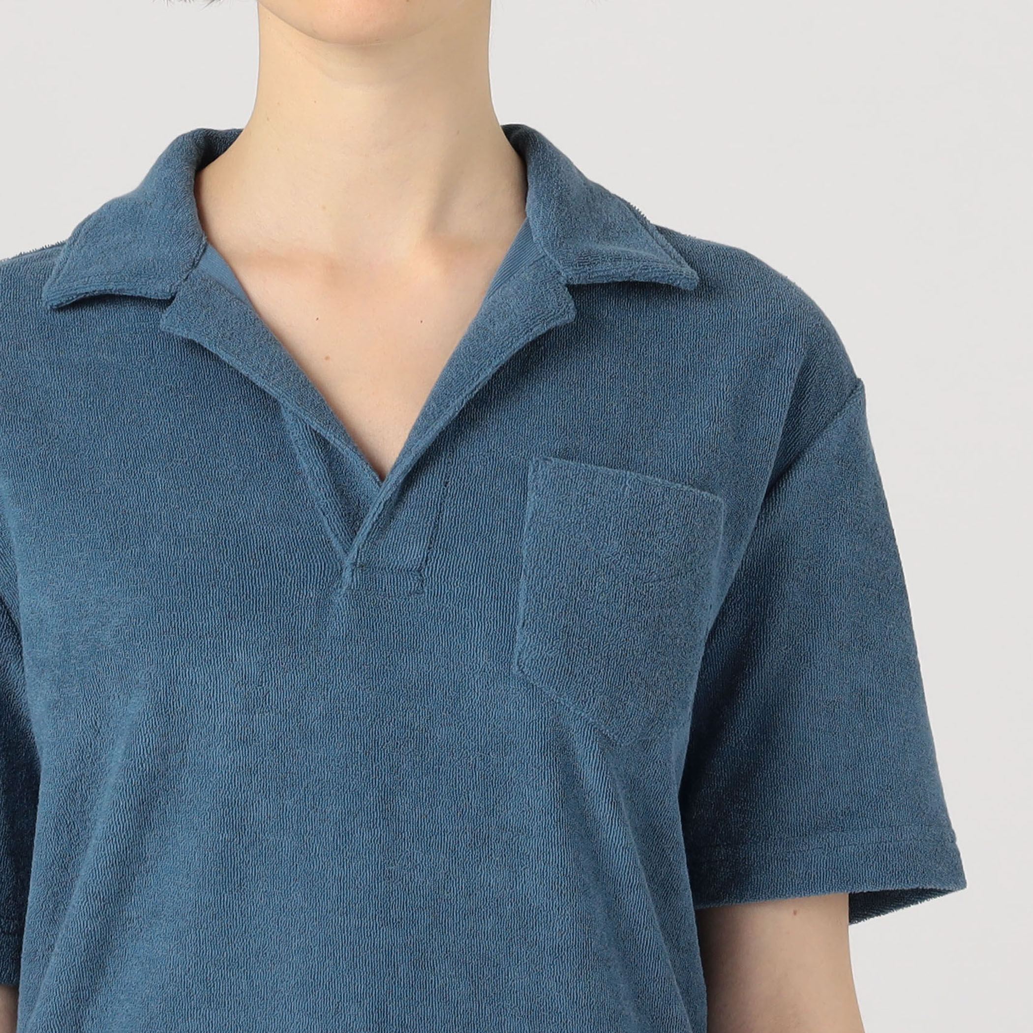 aceandrare ニューオーリンズ オーバーポロシャツ collar-logo-14410045-s-new-era