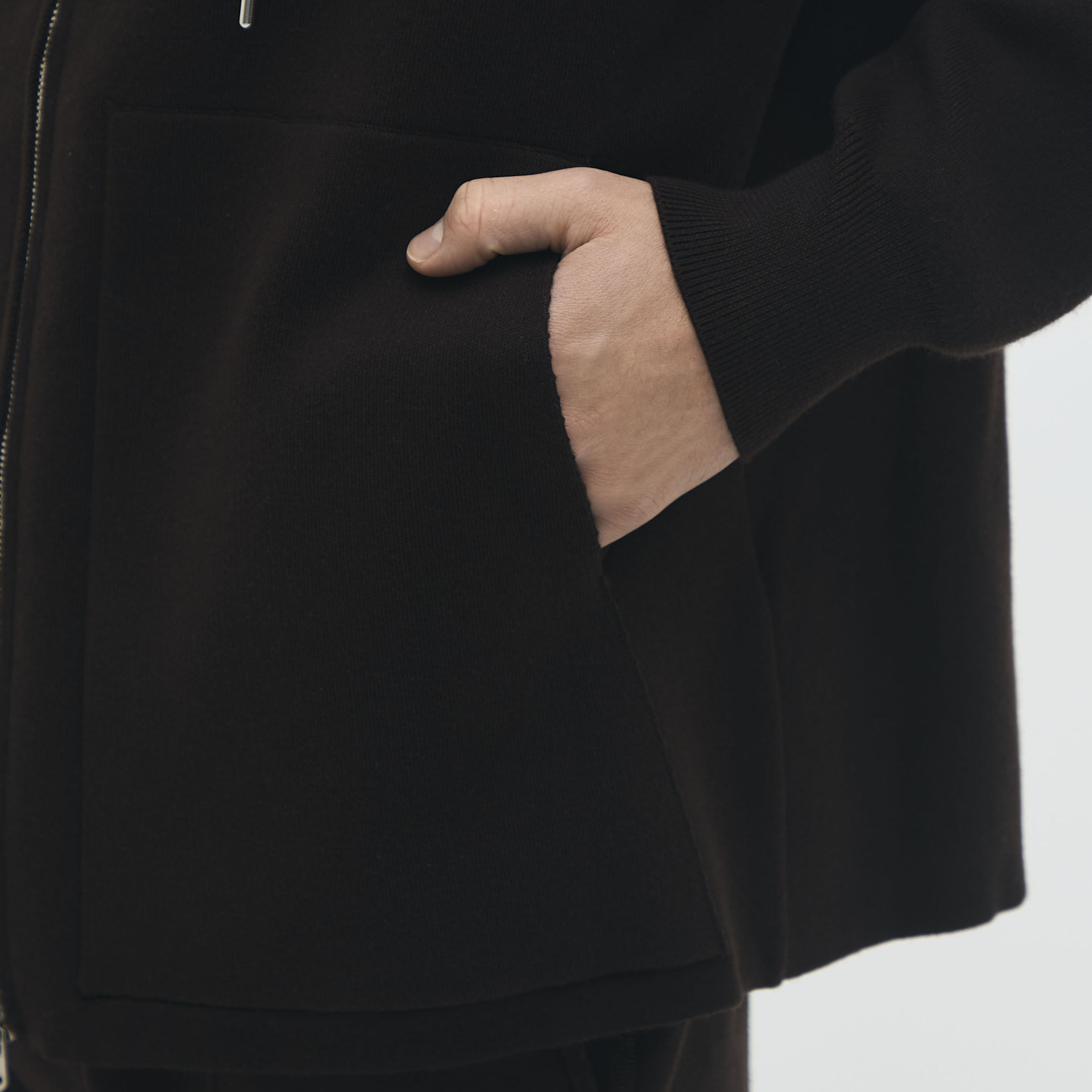 CABaN コットンカシミヤ ジップパーカ｜トゥモローランド 公式通販