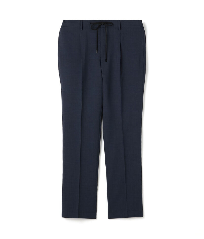 Super120'sウールポリエステル 1プリーツイージースラックス