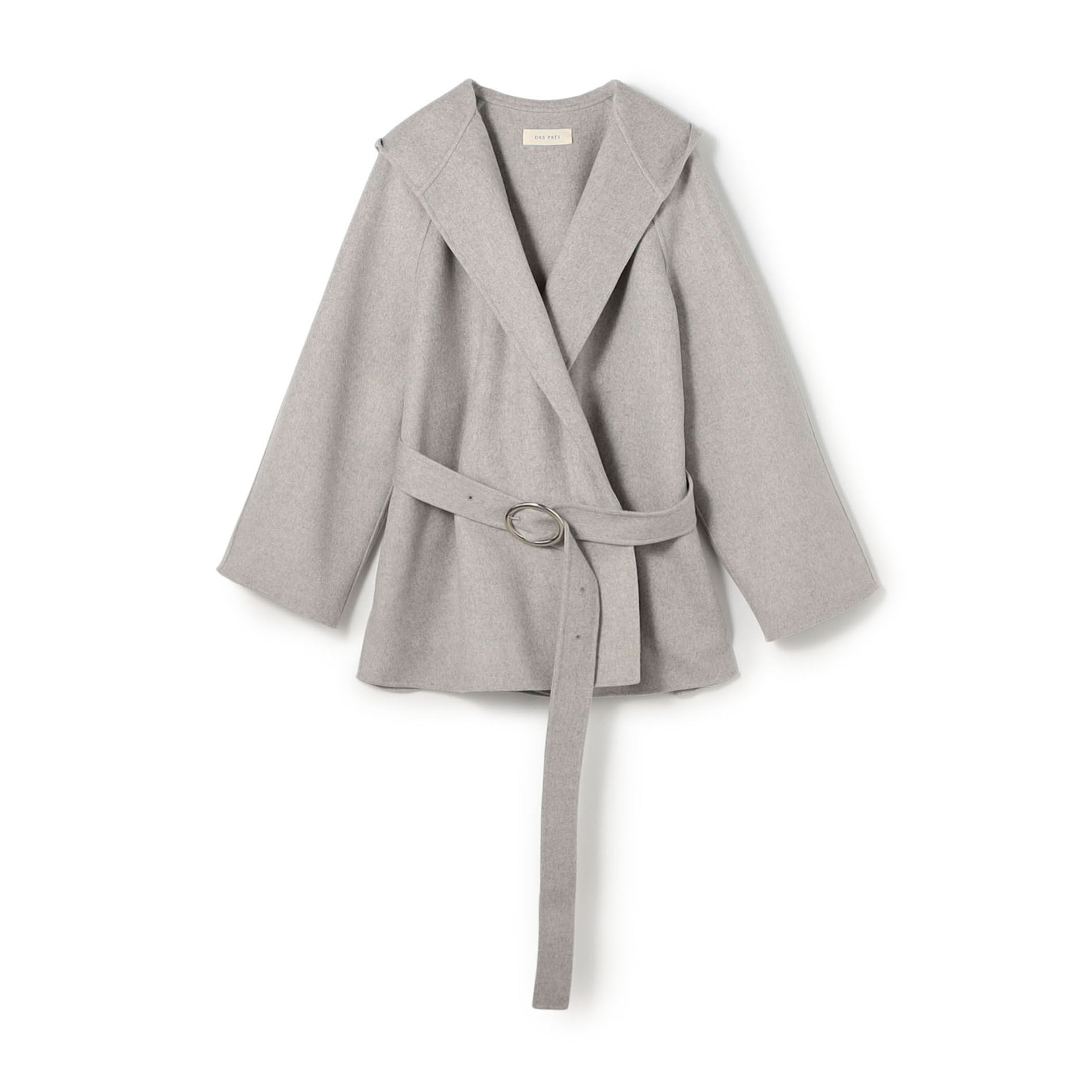 WEB先行予約】ダブルフェイスメルトンビーバー フーディーミディ