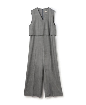 フランネルウールストレッチ オールインワン