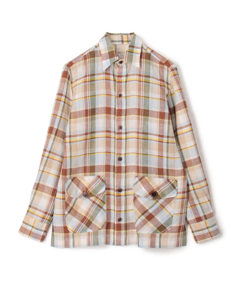 ERRICO FORMICOLA リネン オーバーシャツ