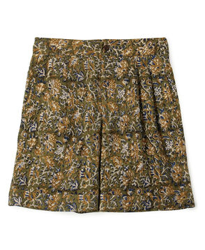 バティックプリント バックベルト ショートパンツ