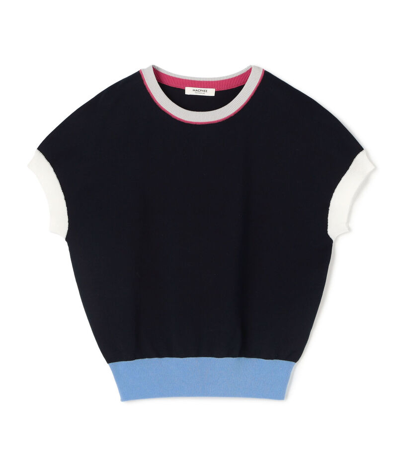 ドライコットン フレンチスリーブプルオーバー