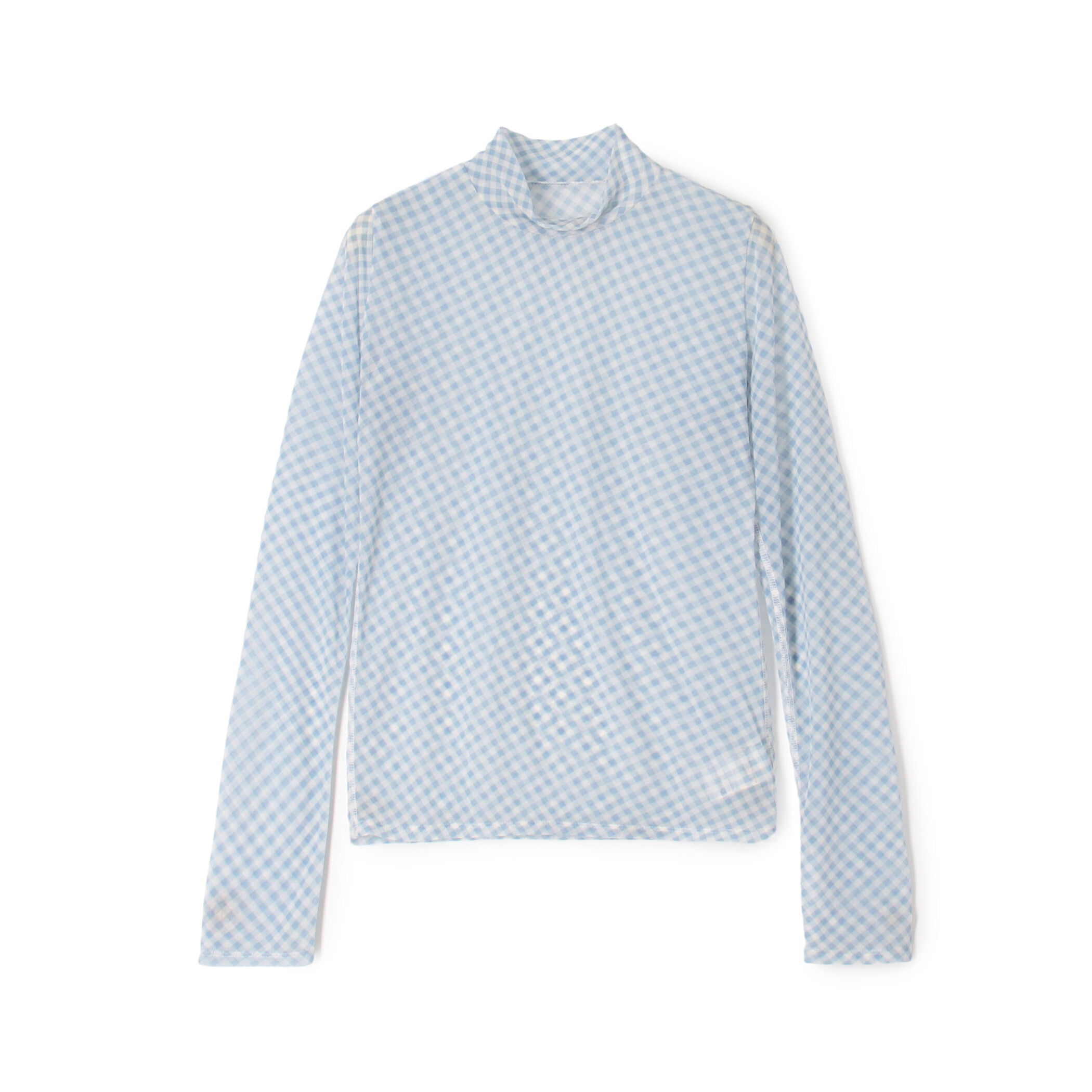 VIVIENNE TAM多色装飾プリント 長袖ハイネックトップス VIVIENNE TAM多色装飾プリント 長袖ハイネックトップス