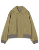 The CLASIK RIB HARRINGTON ウール ブルゾン