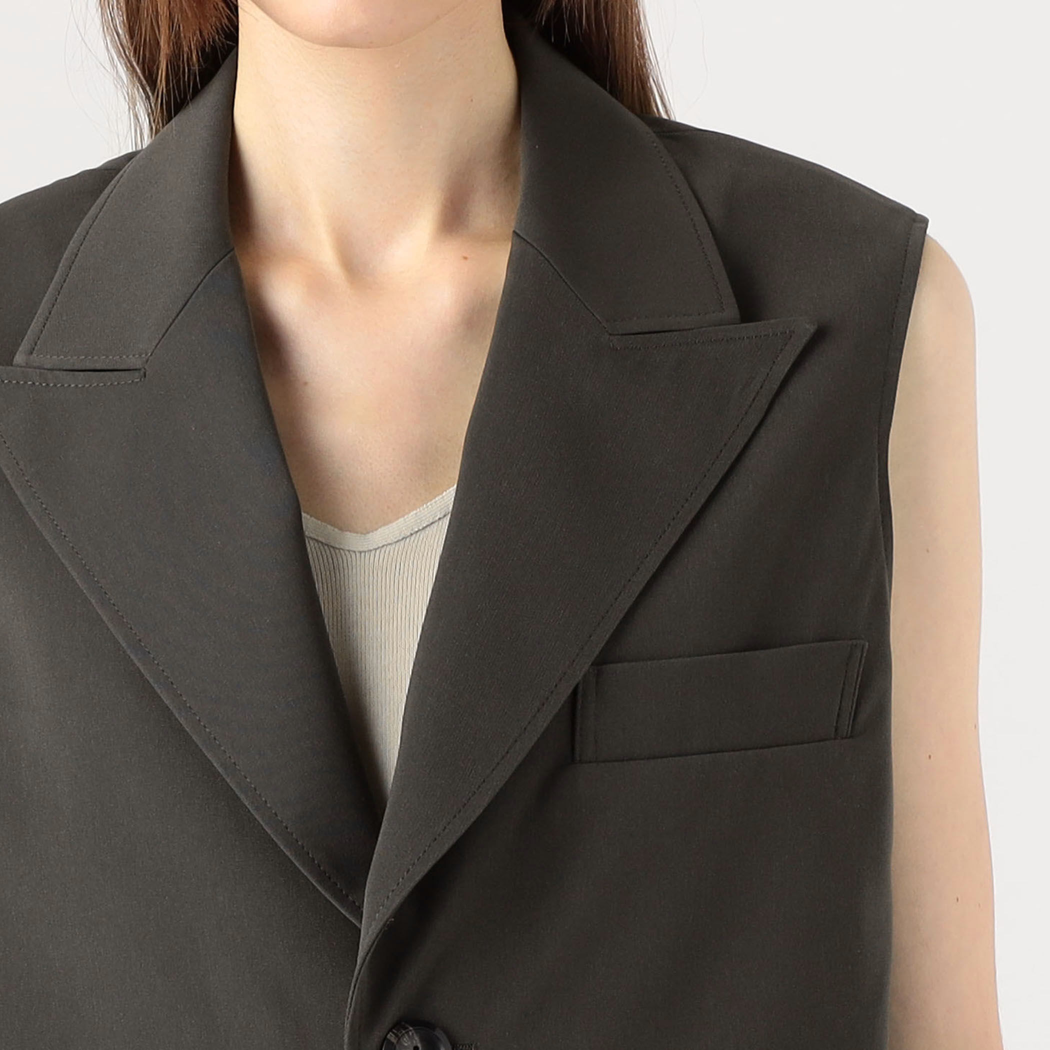 □Edition×THE RERACS Collaboration Label SHORT VEST