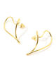 BAR Jewellery DANCING HEARTS ゴールドピアス