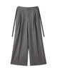 CANONICOウーステッドウール 2タックワイドパンツ