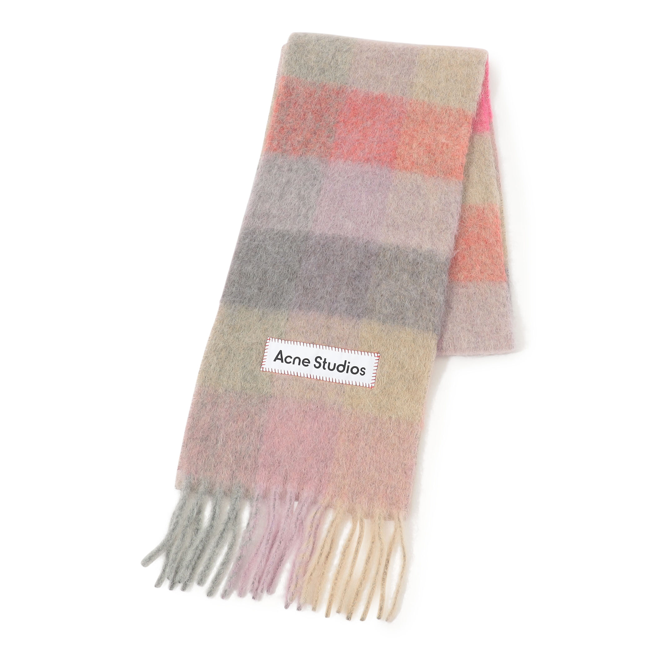 トゥモローランド限定　ACNE ストール Acne Studios チェックストール｜トゥモローランド 公式サイト