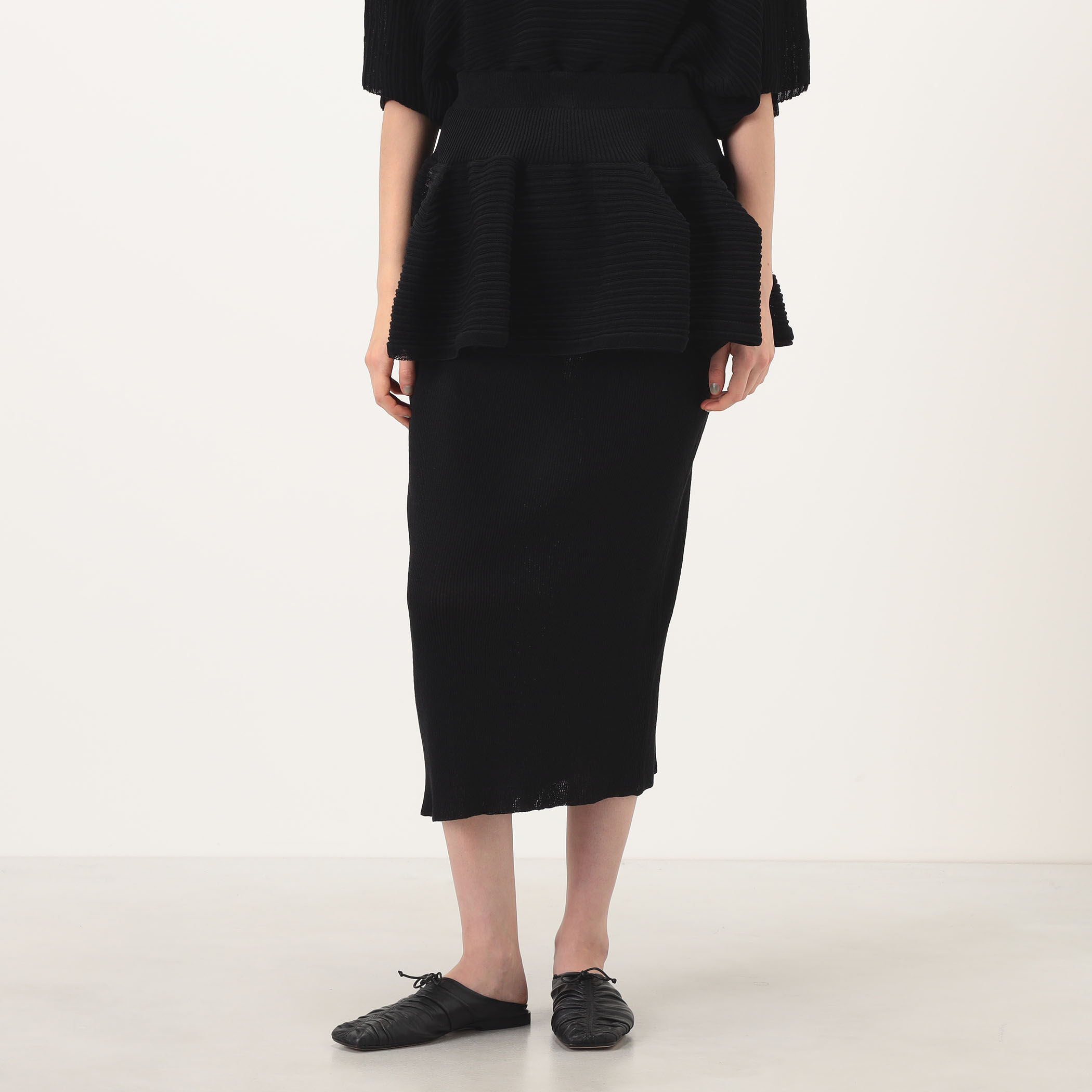 CFCL TC POTTERY LAYERED SKIRT レイーヤードスカート