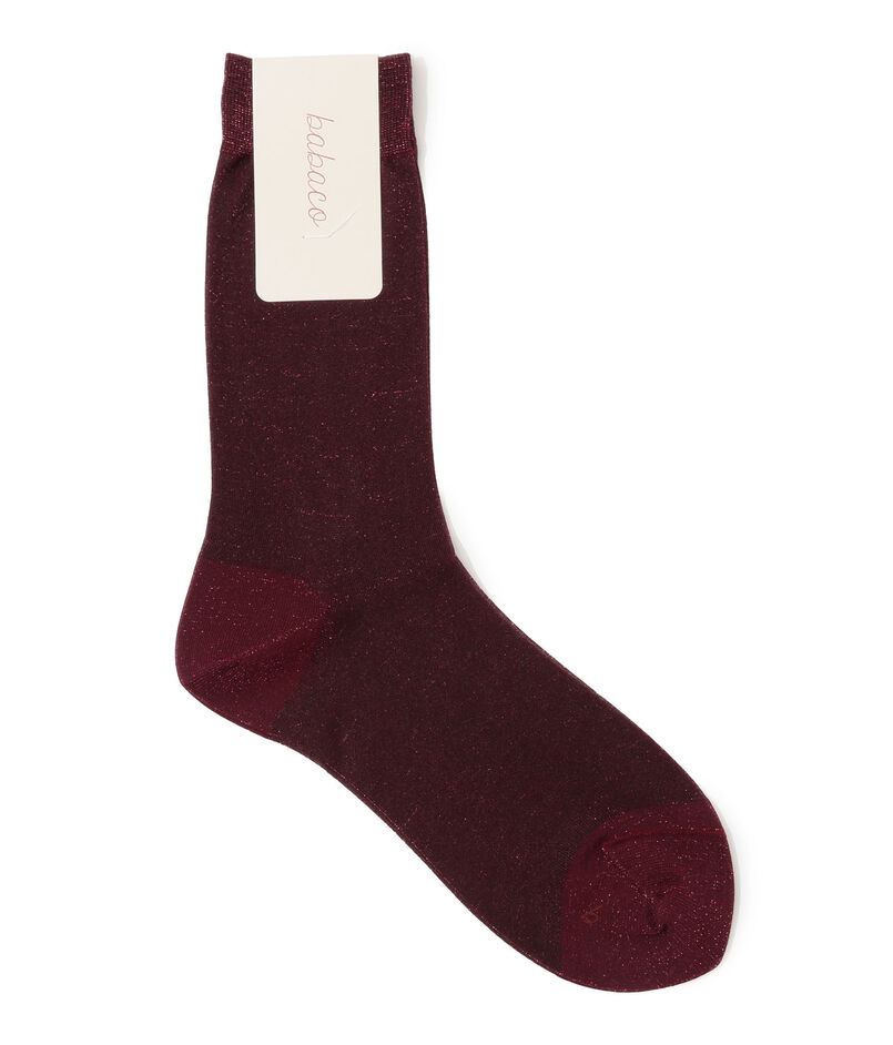 babaco Lurex Sheer Socks